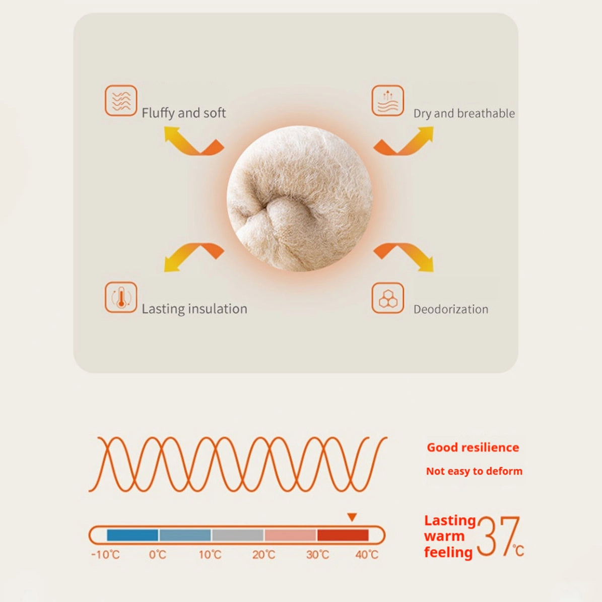 Thermal Fleece-Lined Crew Socks For Women, Winter