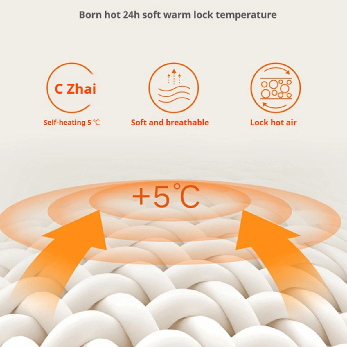 Thermal Fleece-Lined Crew Socks For Women, Winter