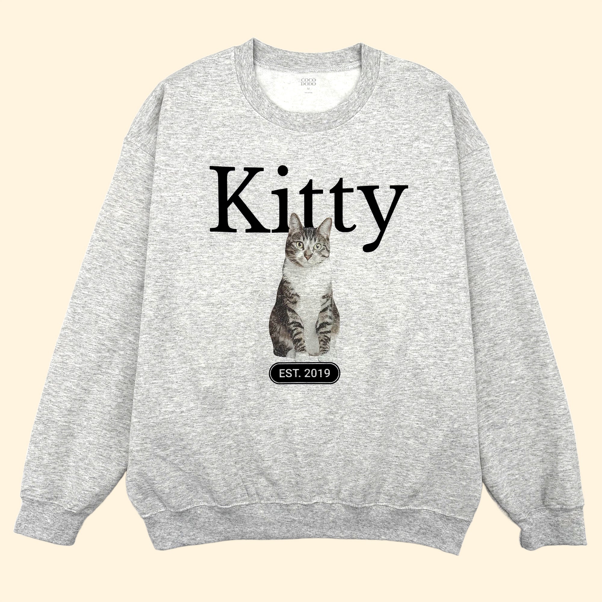 Custom Pet Sweatshirt - Libre Baskerville Typo