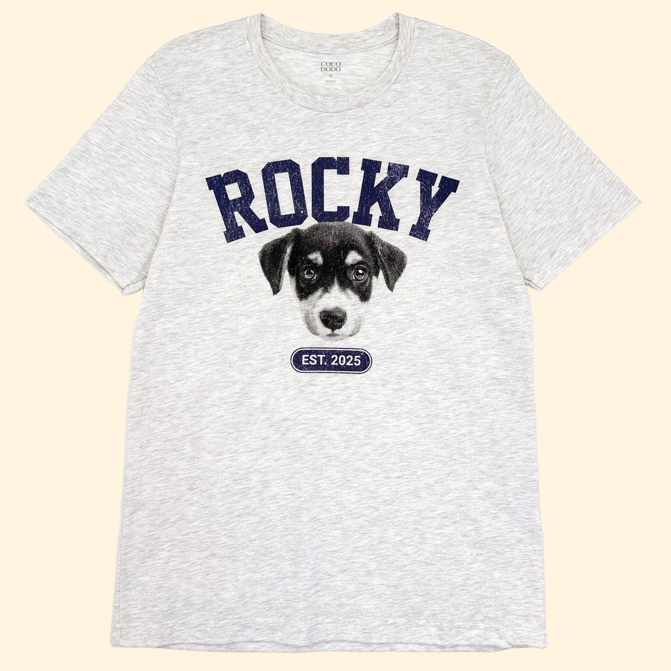 Custom Pet T Shirt - Academic M54 Typo