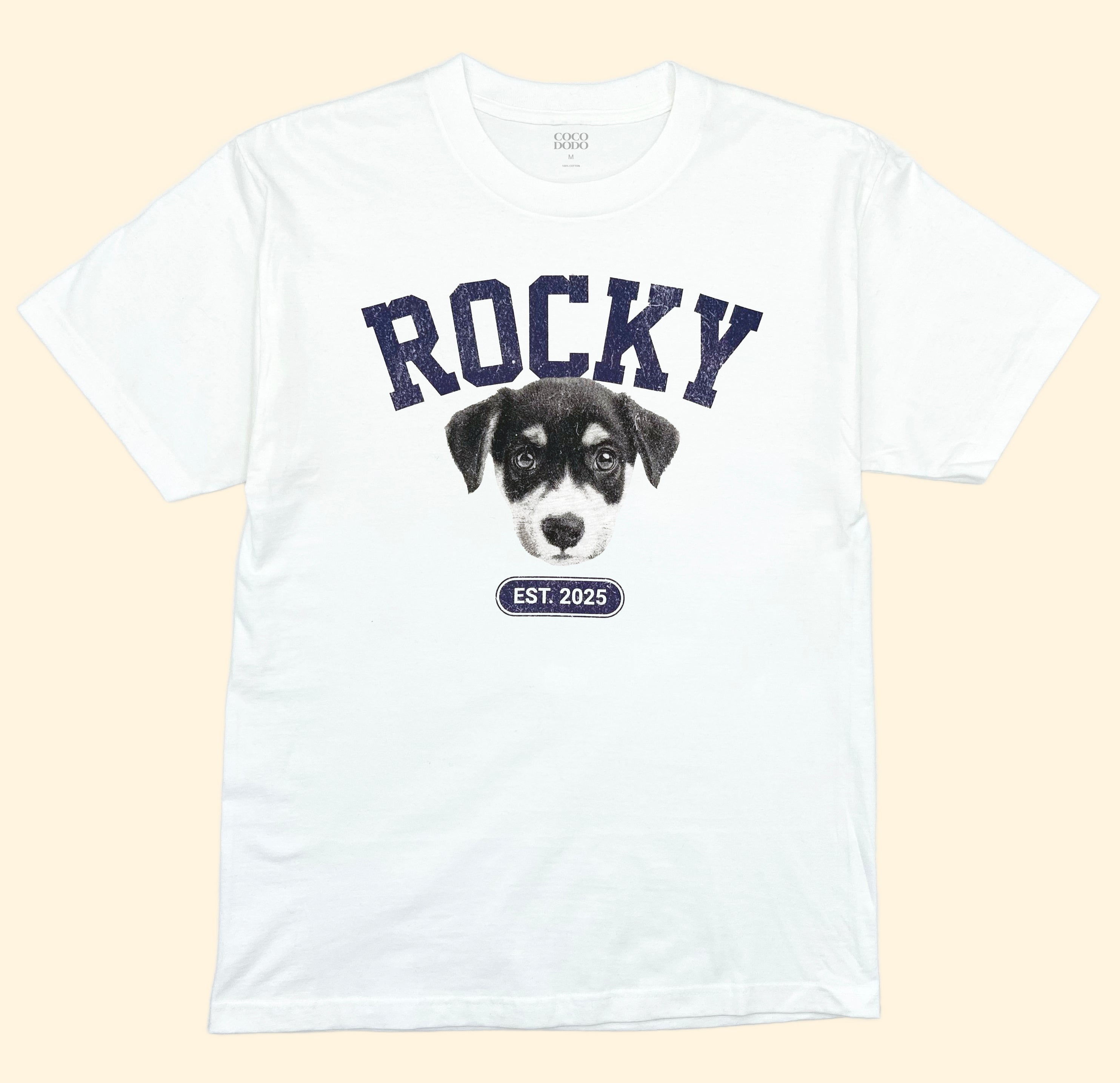 Custom Pet T Shirt - Academic M54 Typo