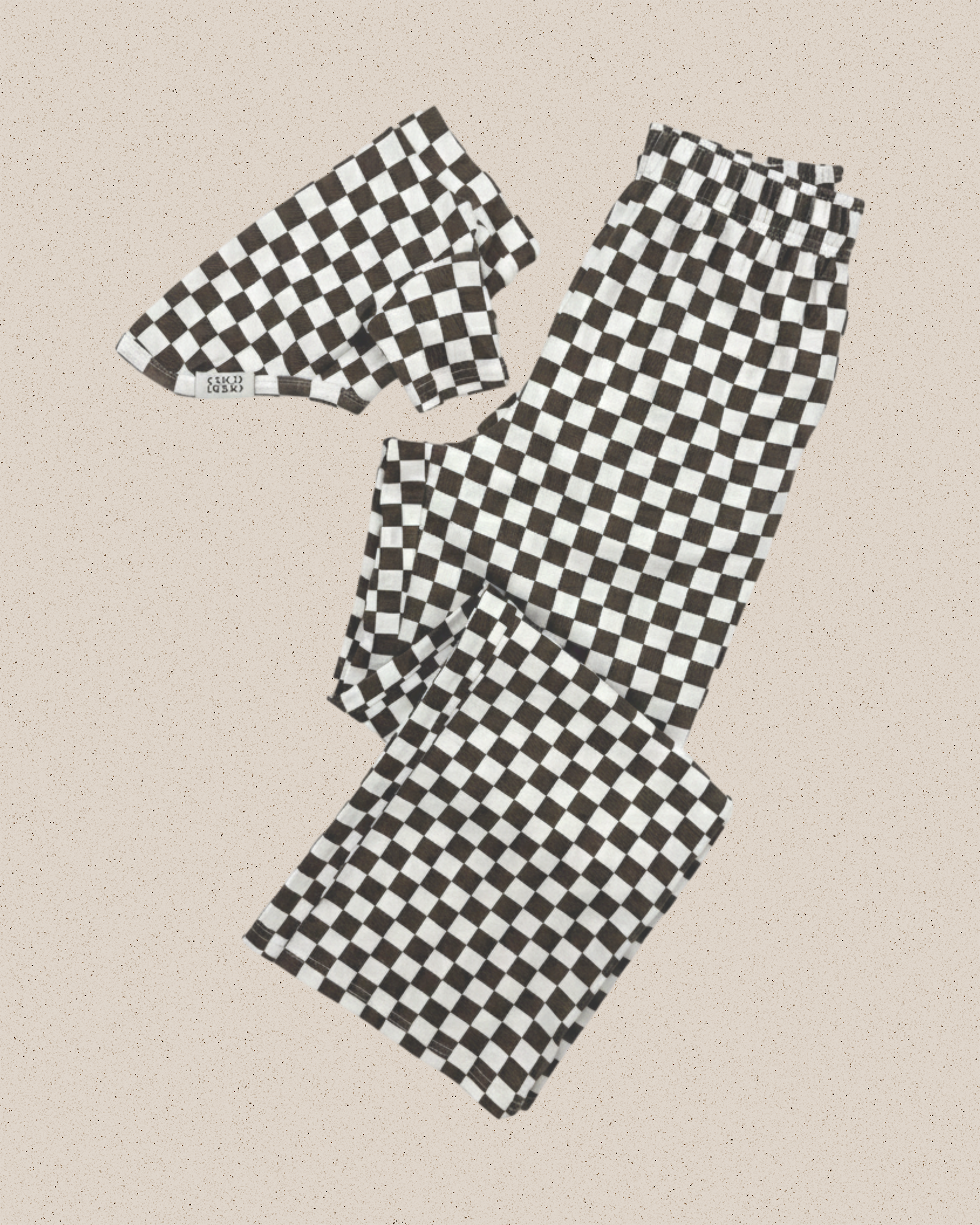 Matching Pajamas Brown Check