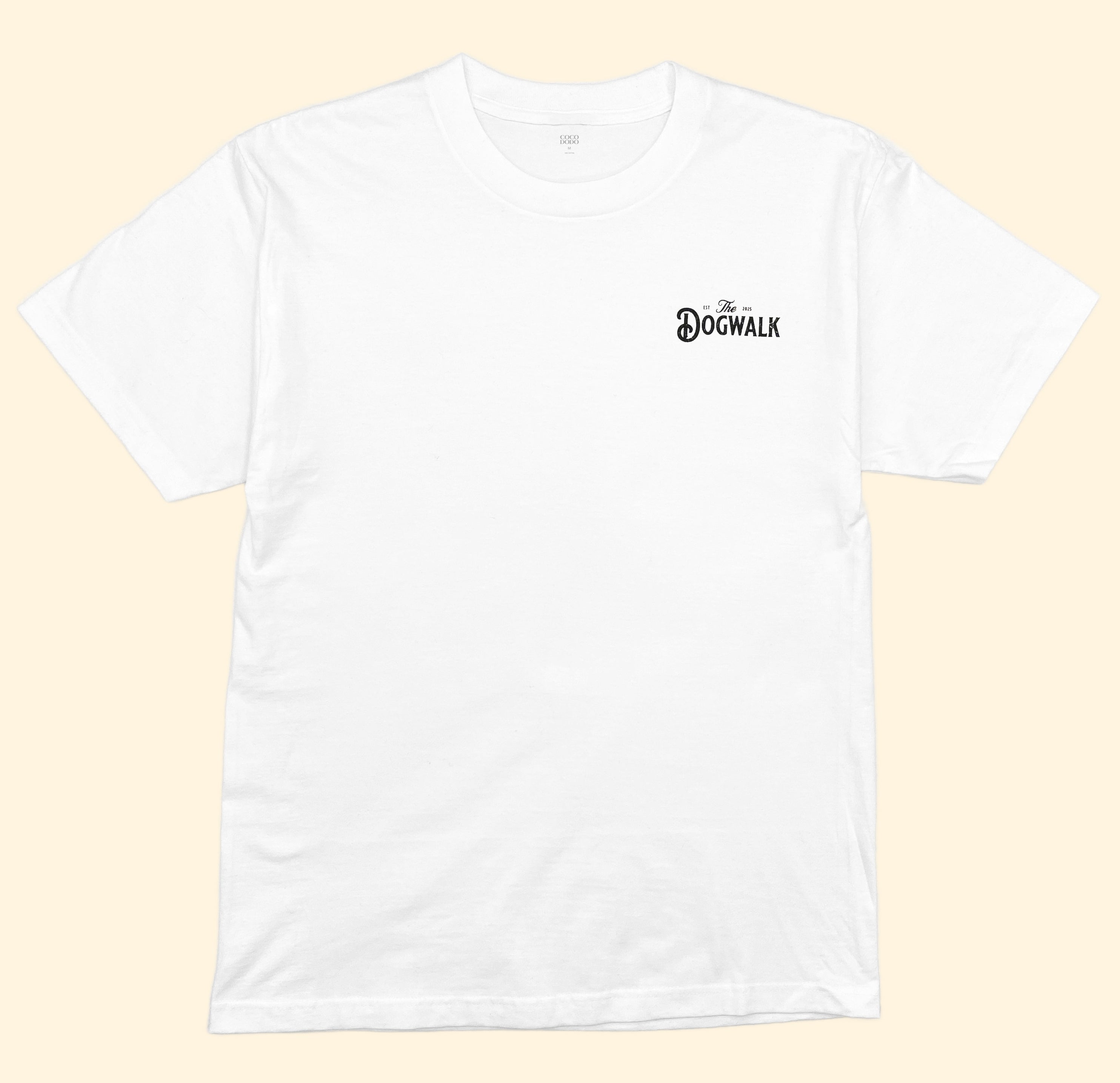 Vintage Pet T Shirt - Don't look back, Woof!