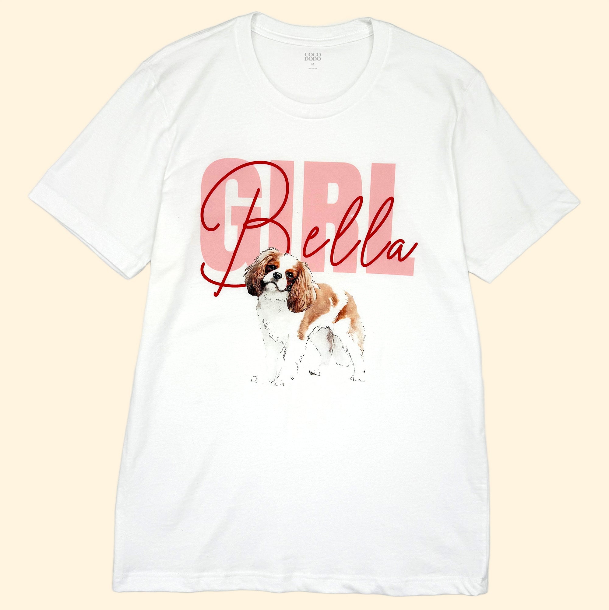 Custom Pet T Shirt - Girl Style