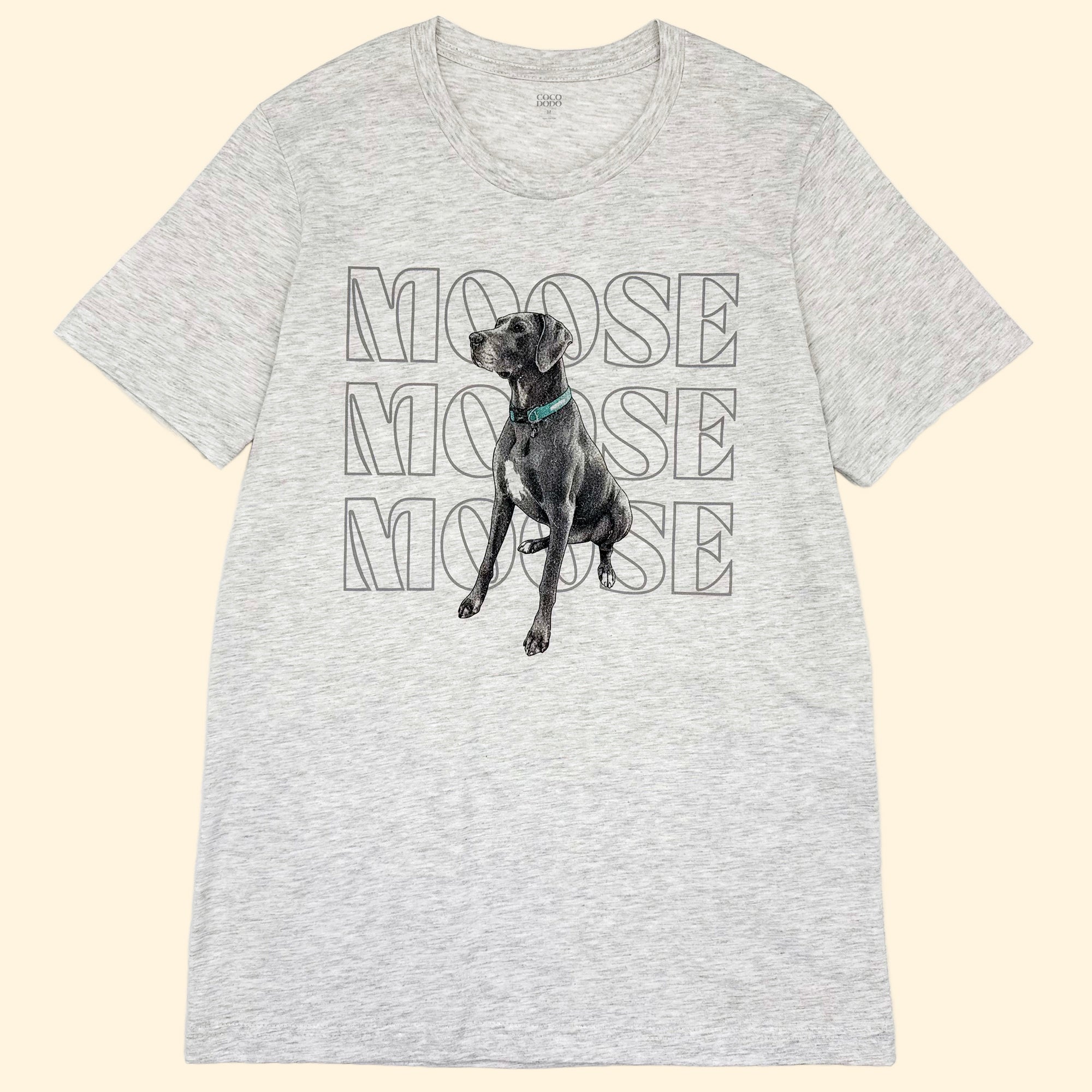 Vintage Pet T Shirt - MOOSE