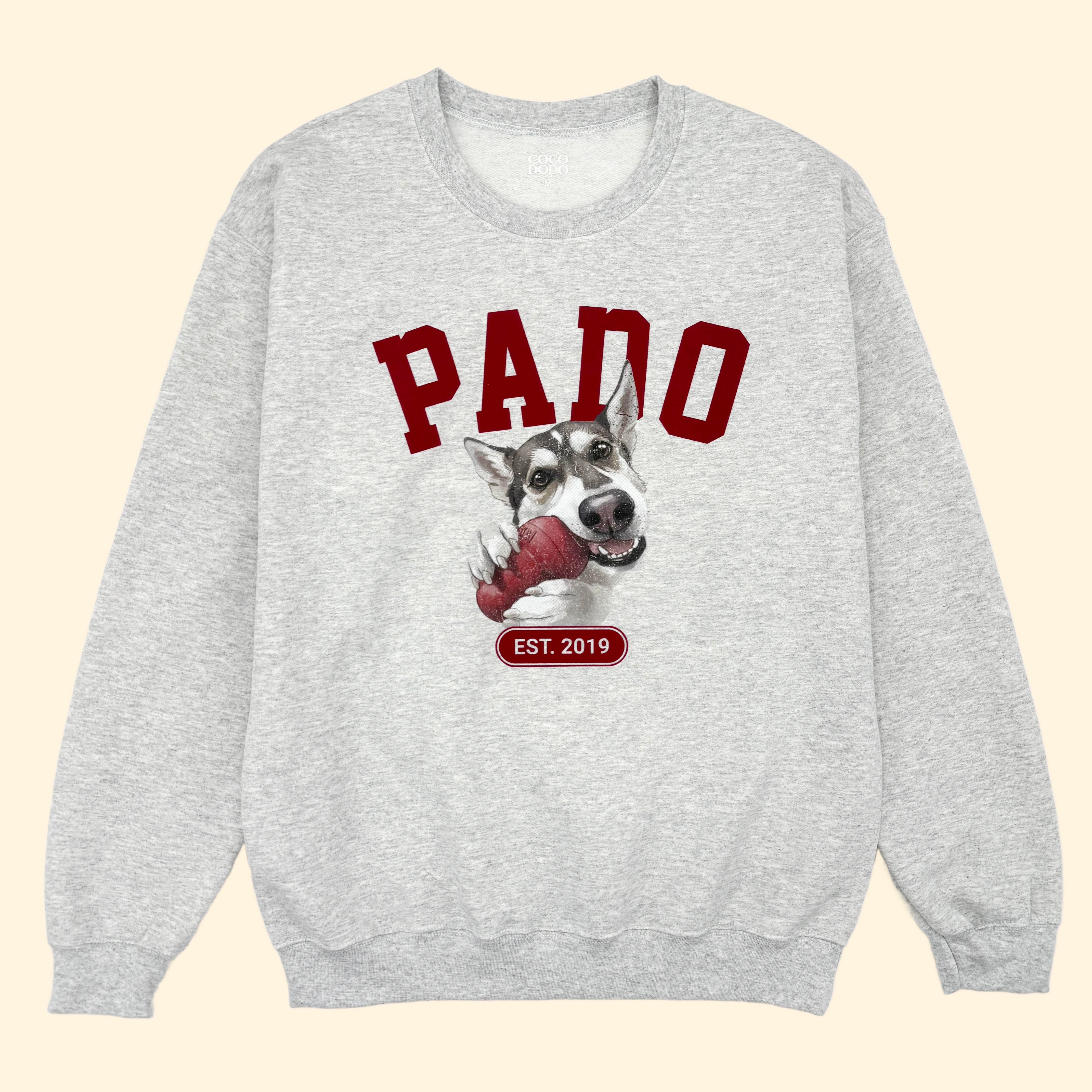 Custom Pet Sweatshirt - Academic M54 Typo
