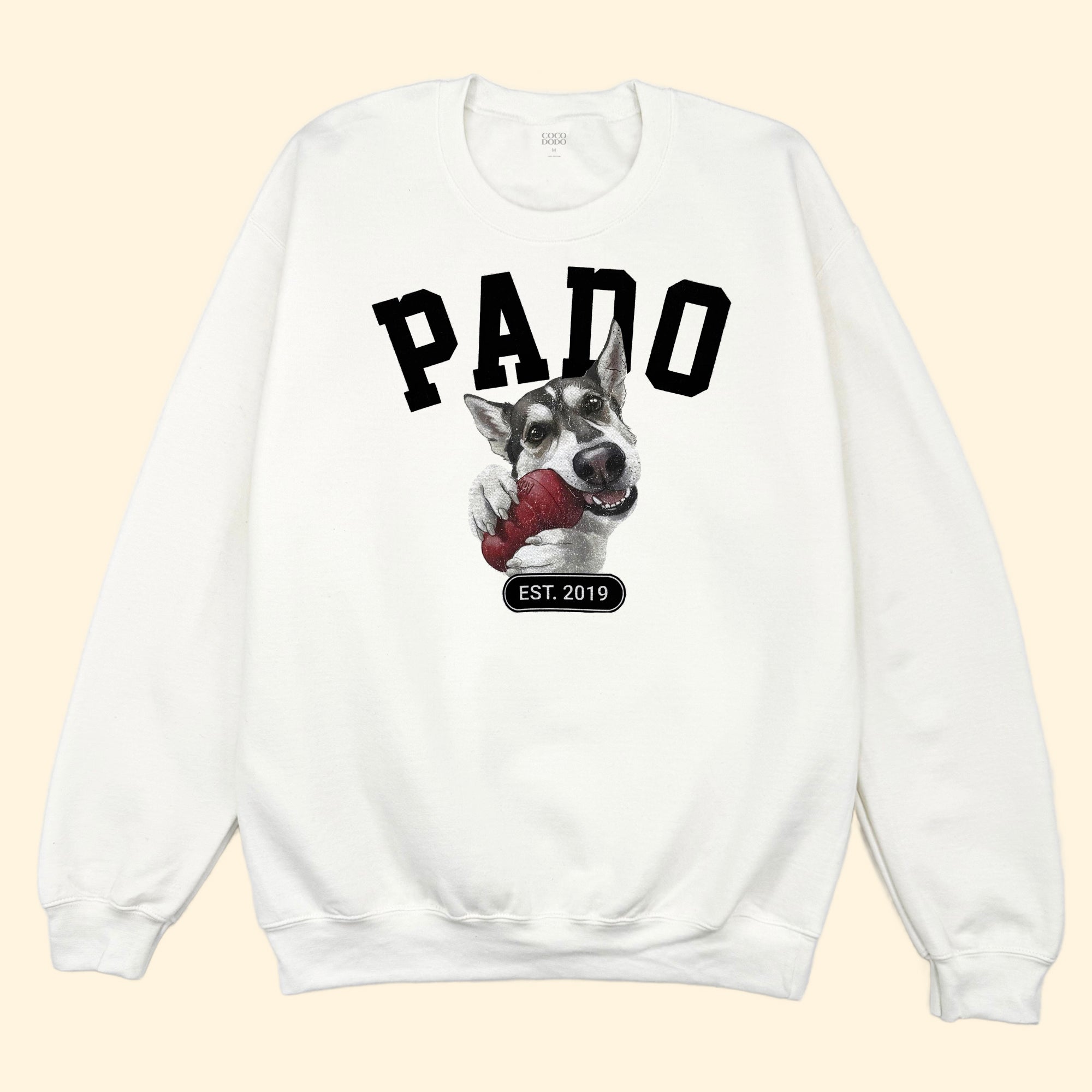 Custom Pet Sweatshirt - Academic M54 Typo