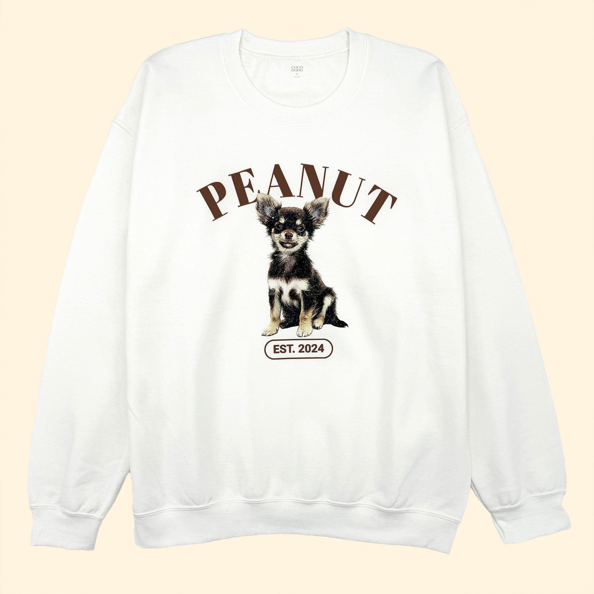 Custom Pet Sweatshirt - Abril Fatface Typo